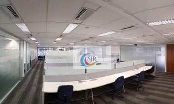 Imagem: Sala comercial mobiliada de 244 m² com