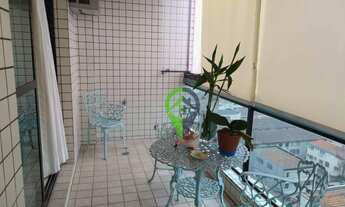 Imagem 2: Apartamento com 3 dormitórios à venda, 150 m² por R$ 920.000,00 - Embaré - Santos/SP