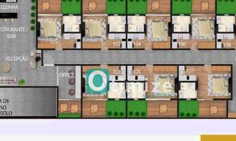 Imagem 4: Apartamento com 1 dormitório à venda, 21 m² por R$ 180.530,21 - Cabo Branco - João Pessoa