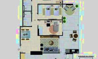 Imagem 3: Apartamento com 3 dormitórios à venda, 112 m² por R$ 642.728 - Maracanã - Praia Grande/SP