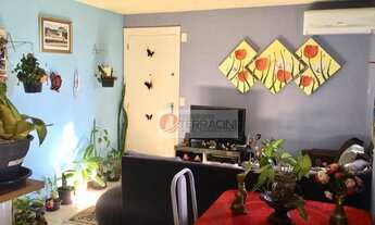 Imagem 2: Apartamento semi-mobiliado, com 2 dormitórios à venda, 43 m² por R$ 128.000- Condomínio co