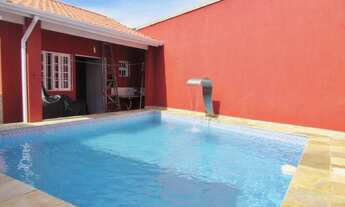 Imagem 6: Casa com piscina lado praia no Campos Elíseos - Itanhaém SP