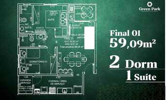Imagem 3: LANÇAMENTO - GRANDE OPORTUNIDADE PARA MORAR OU INVESTIR: COTAS (APARTAMENTOS) A PREÇO DE C
