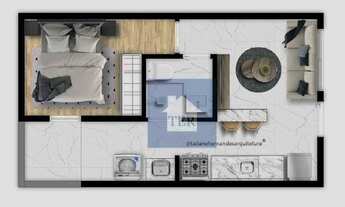 Imagem 2: Apartamento com 1 dormitório à venda, 26 m² por R$ 220.000 - Vila Isolina Mazzei - São Pau