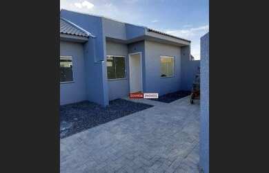 Imagem 4: Casa nova com 2 dormitórios à venda, 57 m² por R$ 280.000 - Xaxim - Curitiba/PR