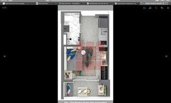 Imagem 4: Apartamento com 1 dormitório à venda, 22 m² - Brooklin - São Paulo/SP