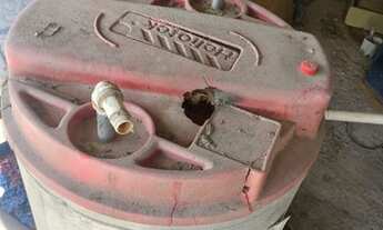 Imagem 1: Aquecedor solar de água