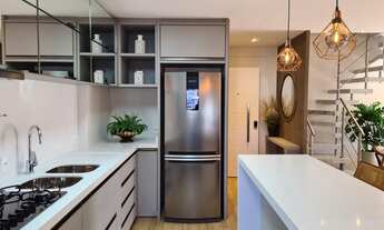 Imagem 5: Duplex com 135 m², 3 quartos, 3 suítes, 2 vagas, Centro - Florianópolis - SC