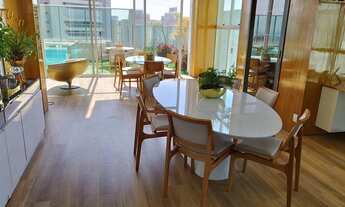 Imagem 2: Cobertura duplex para venda tem 390m2 com 4 Suítes 4 garagens no Setor Marista - Goiânia