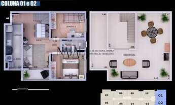 Imagem 7: Lindo apartamento 02 quartos com Suíte em Quintino Bocaiúva-RJ