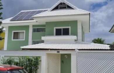 Imagem 2: RECREIO - EXCELENTE CASA TRIPLEX / 4 SUITES + DEPENDENCIA.260M2. PISCINA E AREA GOURMET