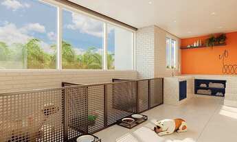 Imagem 7: 55 m² com 3 Dormitórios, 1 vaga de carro, varanda e lazer completo