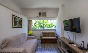 Imagem: Flat mobiliado com 1 dormitório para alugar