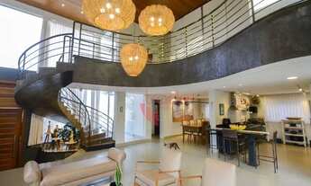 Imagem 2: Casa em Condomínio Fechado para Venda e Locação de 05 Suítes no Bairro Alphaville em Ribei