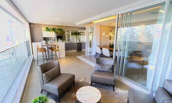 Imagem 6: Apartamento no Ecoville em andar alto face norte com 4 suítes e 4 vagas