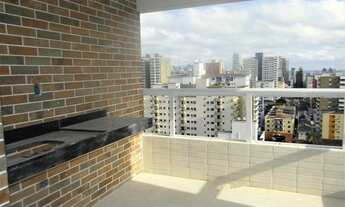 Imagem 2: Apartamento com 2 dormitórios à venda, 71 m² por R$ 400.000,00 - Canto do Forte - Praia Gr