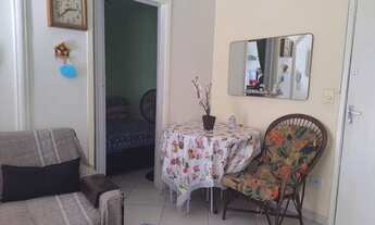 Imagem 6: 01 dormitório, sala com sacada e churrasqueara, cozinha, área de serviço