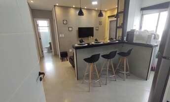 Imagem 3: Apartamento para venda tem 50 metros quadrados com 1 quarto em Caiçara - Praia Grande - Sã