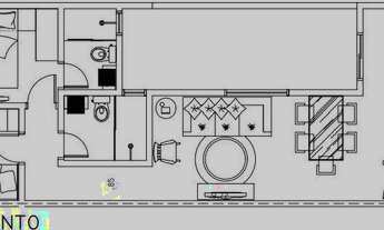 Imagem 2: Cobertura com 2 dormitórios à venda, 100 m² por R$ 420.000,00 - Vila Assunção - Santo Andr
