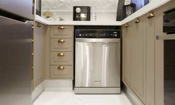 Imagem 3: Apartamento para venda tem 85 m² com 2 suítes e completamente planejado. Enfrente ao parqu