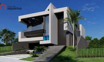 Imagem 7: Sobrado com 4 dormitórios à venda, 430 m² por R$ 3.200.000,00 - Condomínio Residencial Alp