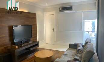 Imagem 2: Apartamento com 1 dormitório (sendo 1 suíte) para alugar, 50 m² por R$ 4.500/mês - Alphavi