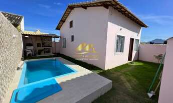 Imagem 2: Linda casa pronta para morar com 2 quartos, piscina e área gourmet em Unamar, Tamoios - Ca