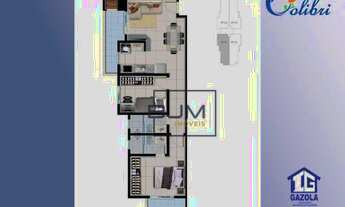 Imagem 4: Apartamento com 2 dormitórios à venda, 58 m² por R$ 231.810,00 - Costa e Silva - Joinville