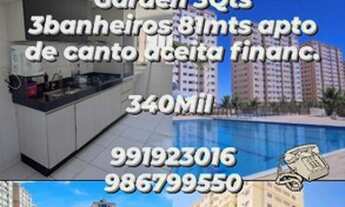 Imagem 2: Borges Landeiro Garden 3Qts 81mts armários planejados