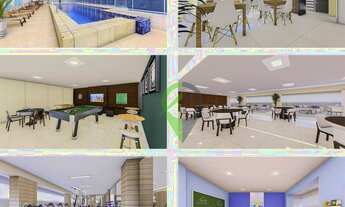 Imagem 6: Apartamento com 3 dormitórios à venda, 133 m² por R$ 1.418.973,87 - Aparecida - Santos/SP