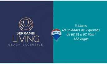 Imagem 7: Apartamento com 2 dormitórios à venda, 63 m² por R$ 1.065.000 - Serrambi - Ipojuca/PE