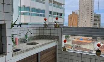 Imagem 4: Apartamento com 2 dormitórios à venda, 93 m² por R$ 540.000,00 - Aviação - Praia Grande/SP