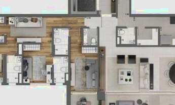 Imagem 7: Apartamento com 4 dormitórios à venda, 225 m² por R$ 4.400.000,00 - Brooklin - São Paulo/S
