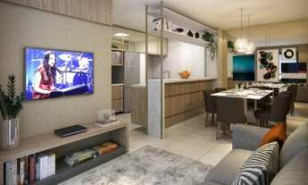 Imagem 5: Luxuosos aptos. com 03 dorms., c/ 02 suítes, 01/02 vgs., elevador, com 58,38 m², no Passa