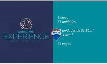 Imagem 4: Apartamento com 1 dormitório à venda, 31 m² por R$ 544.000,00 - Serrambi - Ipojuca/PE