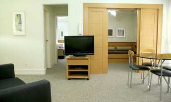 Imagem 6: Flat com Excelente localização no Paraíso, 1 Suíte Escritório 02 Vagas 60m², No Pool