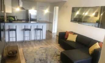 Imagem 2: Apartamento com 1 dormitório para alugar, 57 m² por R$ 5.000/mês - Alphaville Industrial