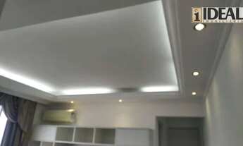 Imagem 3: 2 dormitórios mobiliado no Embaré, vista livre, rico em armários, garagem demarcada, prédi