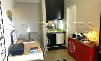 Imagem 3: Flat totalmente mobiliado para locação no Itaim Bibi, próx da Av São Gabriel. Consulte-nos