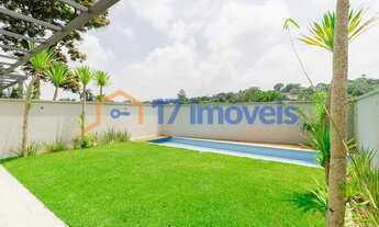 Imagem 3: Casa em condomínio - Piscina privativa - 4 suítes com 4 vagas - Jardim Cordeiro - São Paul