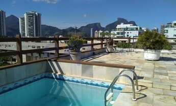 Imagem: Cobertura duplex na Lucio Costa com uma