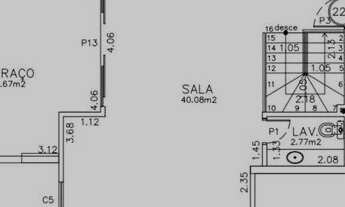 Imagem 2: Cobertura de 3 Dorm c/ 3 SUÍTES, 3 VAGAS, prédio FRENTE MAR, 181 m² de área útil. Bairro