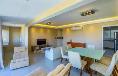 Imagem 3: Apartamento com 121 m² de área privativa, mobiliado, 3 dormitórios, suíte com closet, 2 va