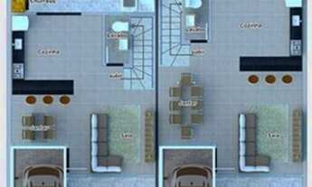 Imagem 5: Sobrado com 3 dormitórios à venda, 75 m² por R$ 352.000,00 - Itajuba - Barra Velha/SC