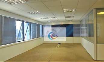 Imagem 5: Conjunto comercial 125,00m² com 2 vagas de garagem. Com divisórias, 2 banheiros e 1 copa