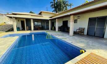 Imagem 4: Chácara com 5 dormitórios à venda, 1000 m² por R$ 950.000,00 - Condomínio Recreio Campo Ve