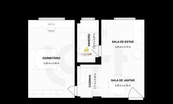 Imagem 12: Apartamento à venda, Centro, 53m², 1 dormitório, sem vaga!