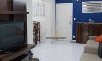 Imagem 4: Apartamento 1 dormitório vista lateral para praia sala 2 ambientes com sacada e vista parc