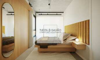 Imagem 3: Apartamento à venda em Curitiba, com uma suíte, lavanderia coletiva, sala de estar/jantar