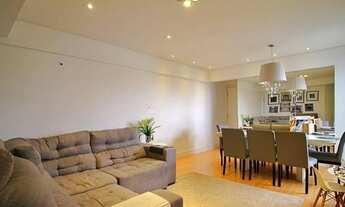 Imagem 4: Apartamento para venda tem 106 metros quadrados com 3 quartos em Vila Valparaíso - Santo A